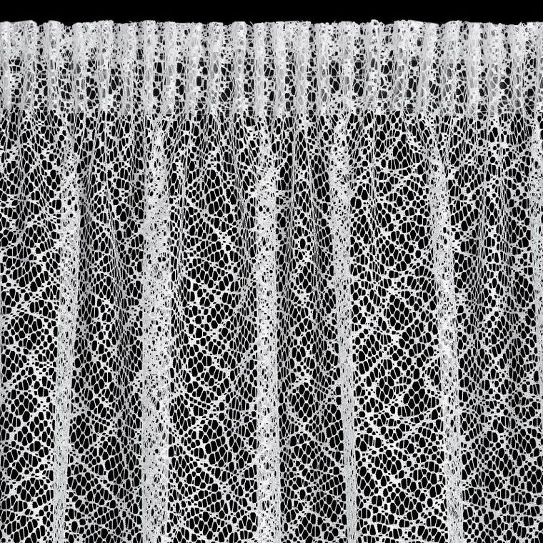 Eurofirany, firana gotowa na taśmie, Amanda, 140-270 cm, biały