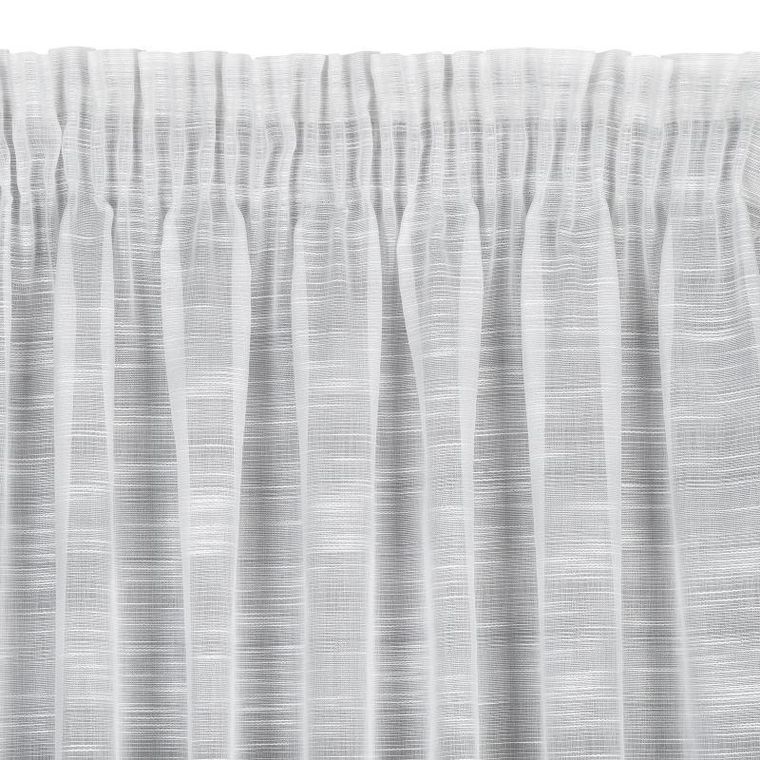 Eurofirany, firana gotowa na taśmie, Astera, 140-270 cm, biały