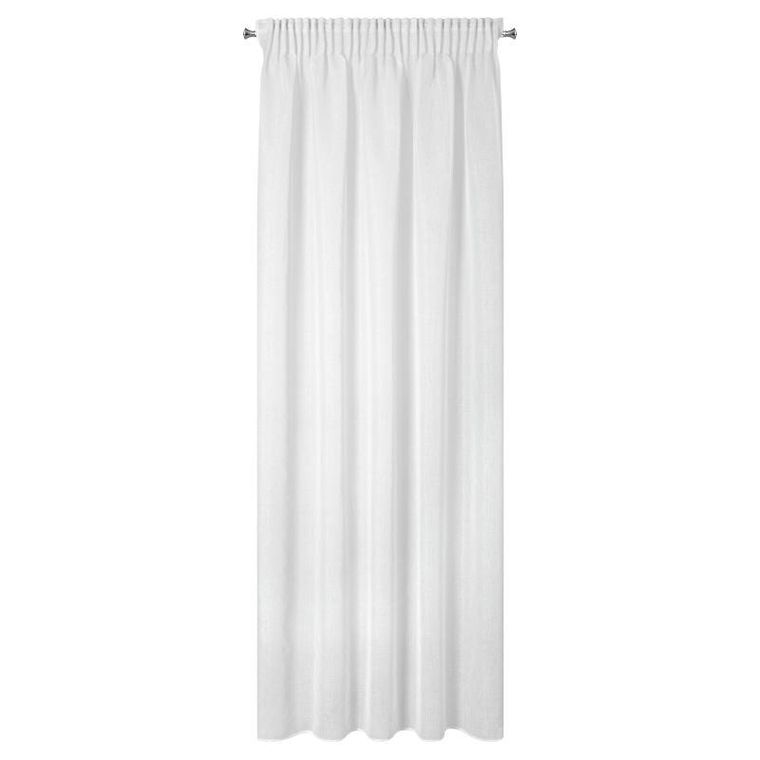 Eurofirany, firana gotowa na taśmie, Margo, 140-270 cm, biały