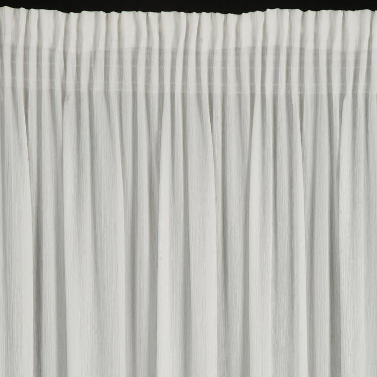 Eurofirany, firana gotowa na taśmie, Melinda, 135-270 cm, biały