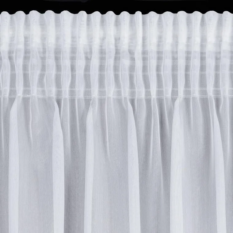 Eurofirany, firana gotowa na taśmie, Mirea, 140-270 cm, biały