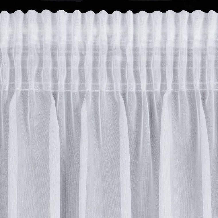 Eurofirany, firana gotowa na taśmie, Mirea, 350-270 cm, biały
