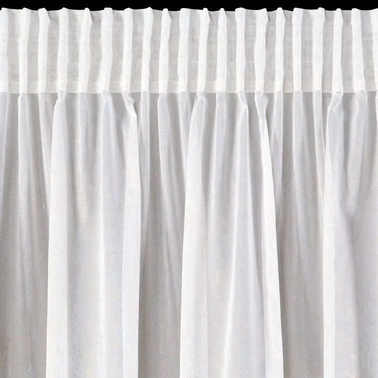 Eurofirany, firana gotowa na taśmie, Missy, 140-270 cm, biały
