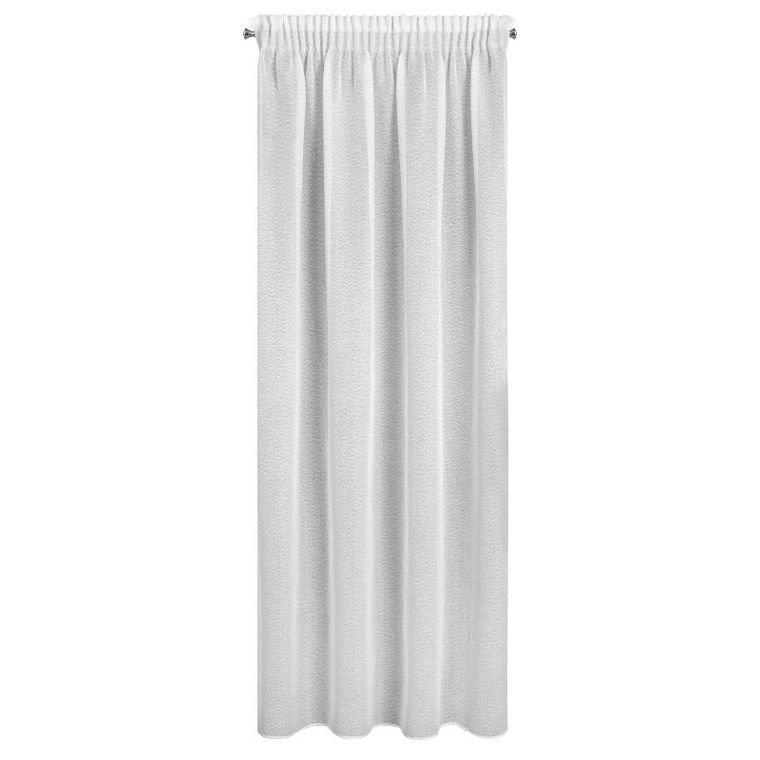 Eurofirany, firana gotowa na taśmie, Rain, 140-270 cm, biały