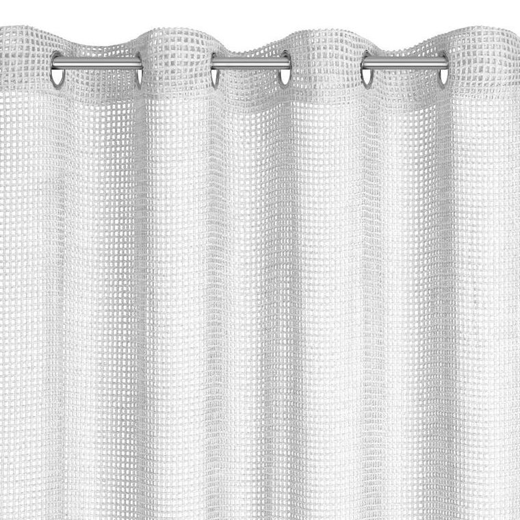 Eurofirany, firana gotowa, Neli, 140-250 cm, biały