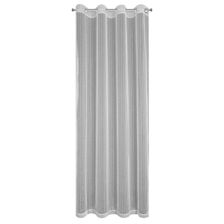 Eurofirany, firana gotowa, Noelia, 140-250 cm, srebrny