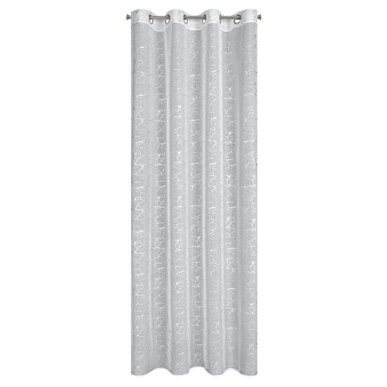 Eurofirany, firana gotowa, Reva, 140-250 cm, srebrny