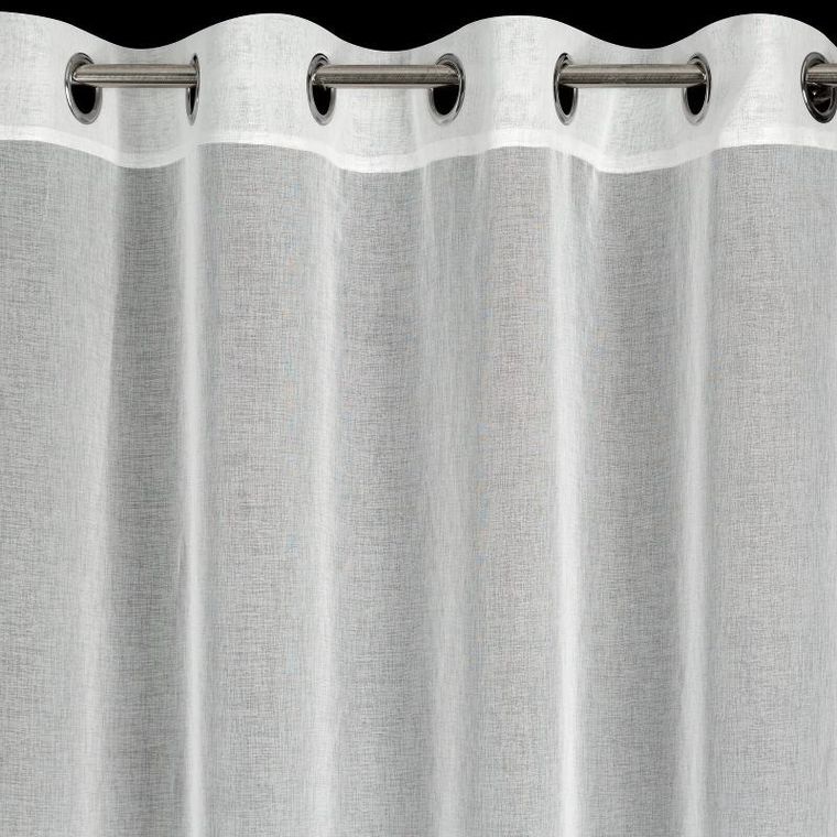 Eurofirany, firana gotowa, Roxana, 140-250 cm, biały