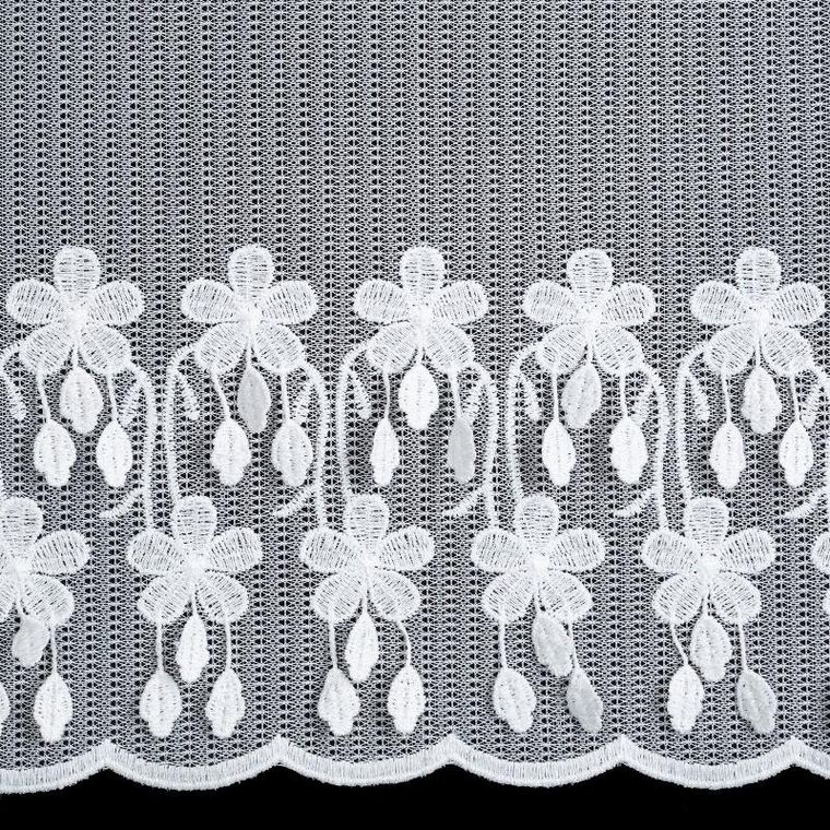 Eurofirany, firana gotowa, Sadie, biały, 150-300 cm
