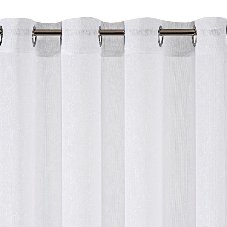 Eurofirany, firana gotowa Sakali 350-250 cm, biały