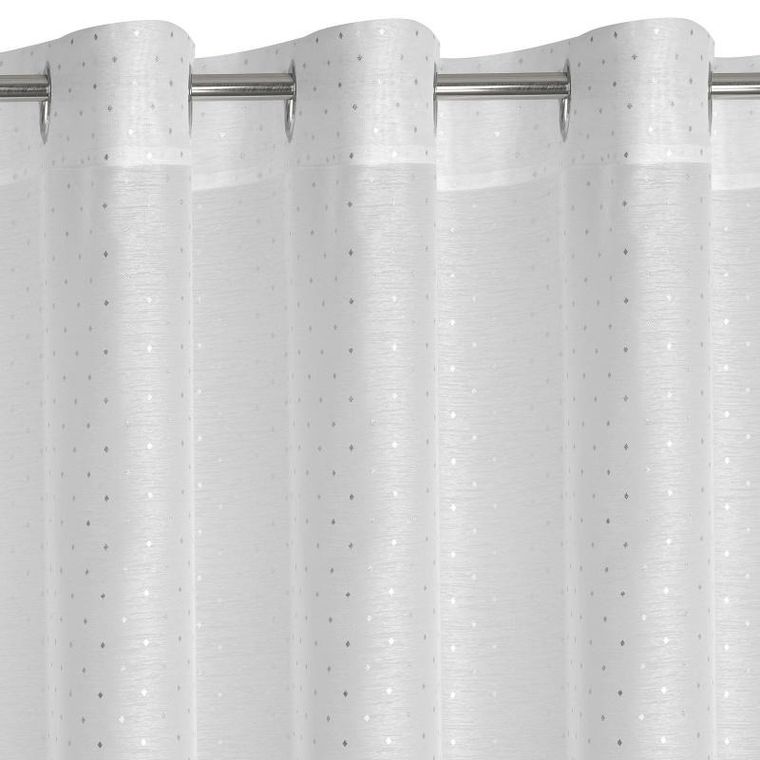 Eurofirany, firana gotowa, Sibel, 300-250 cm, biały