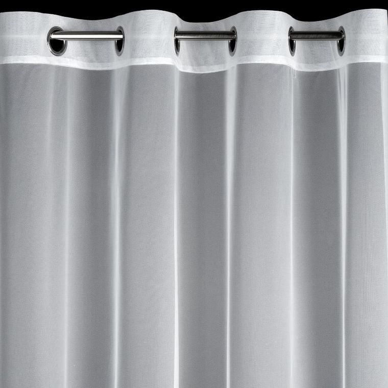 Eurofirany, firana gotowa, Talina, 300-250 cm, biały