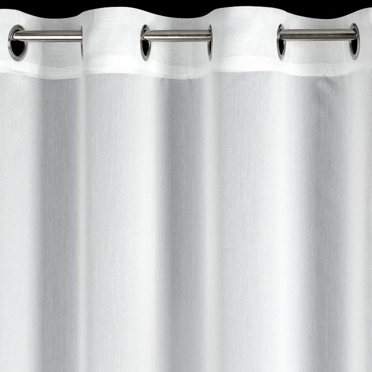 Eurofirany, firana gotowa tirsa, 140-250 cm, biały