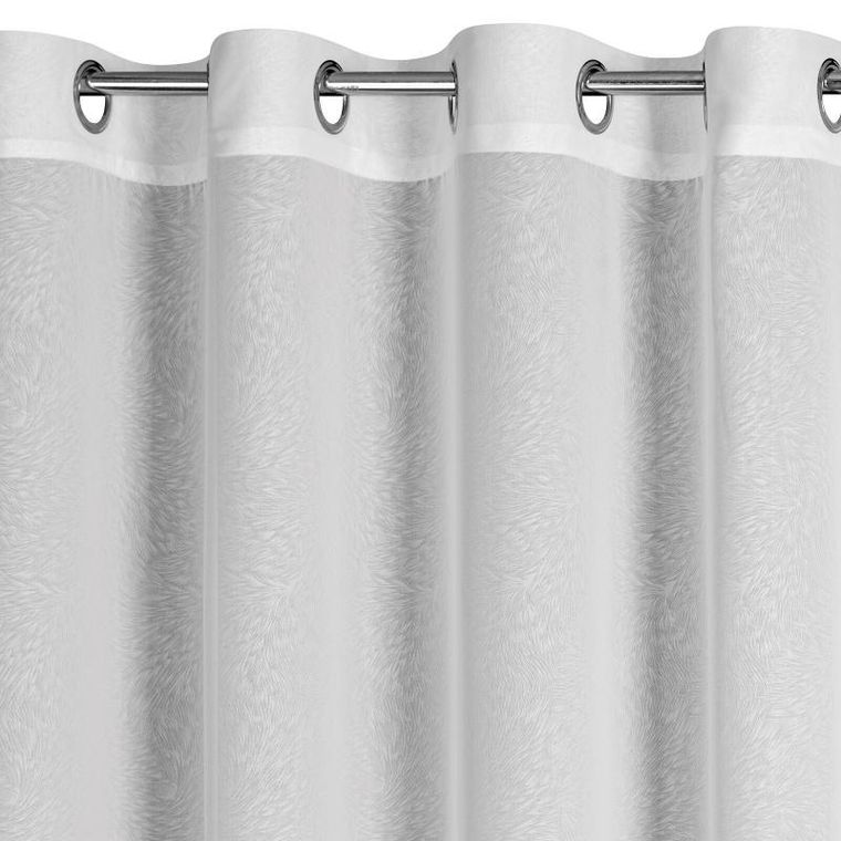 Eurofirany, firana gotowa, Tulsa, biały, 140-250 cm