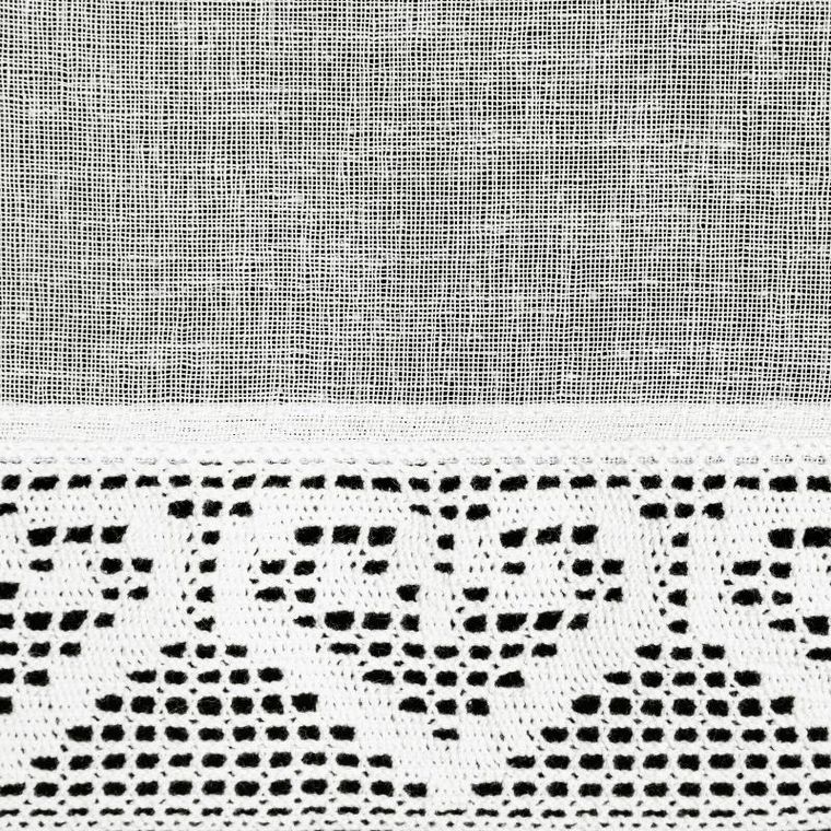 Eurofirany, firana zaciemniająca gotowa, Gabi, kremowy, 150-60 cm