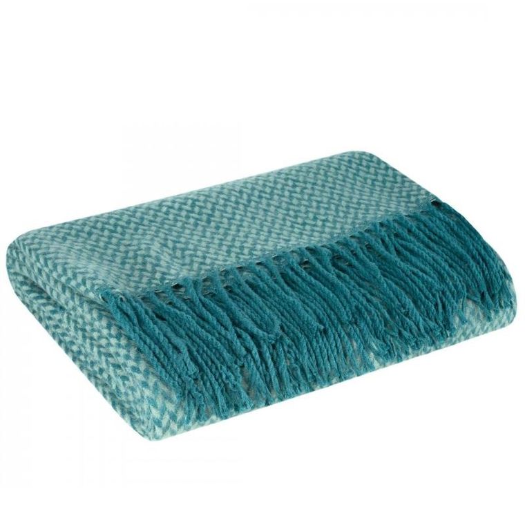 Eurofirany, koc akryl, 130-170 cm, miętowy