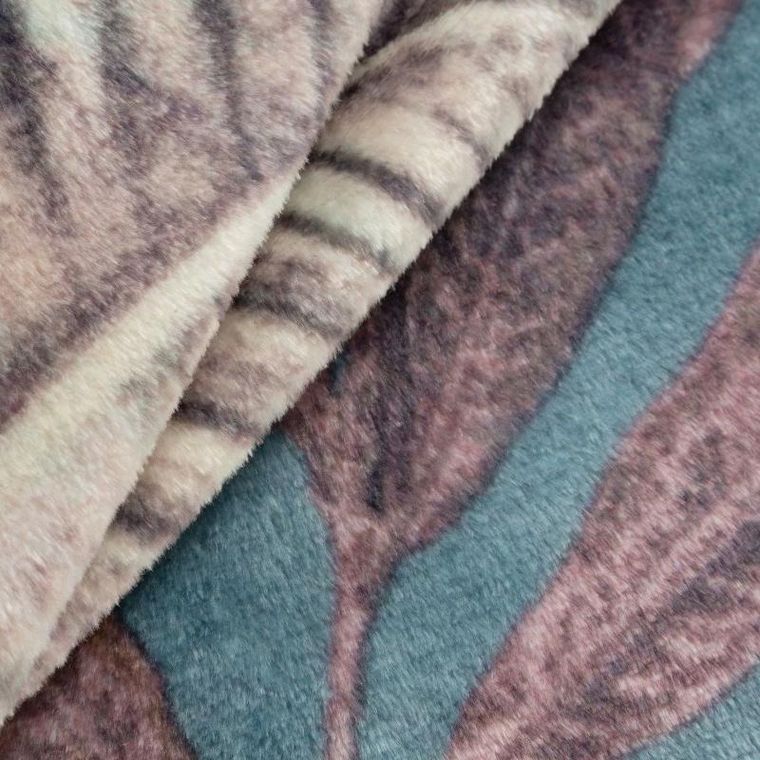 Eurofirany, koc Ara, 150-200 cm, turkusowy