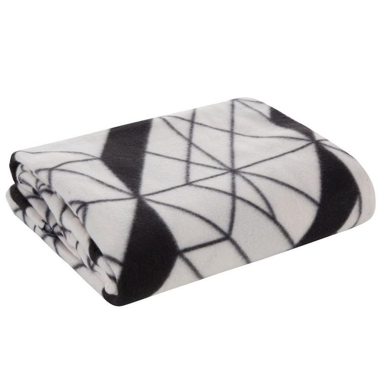 Eurofirany, koc d91 geo, 150-200 cm, beżowy