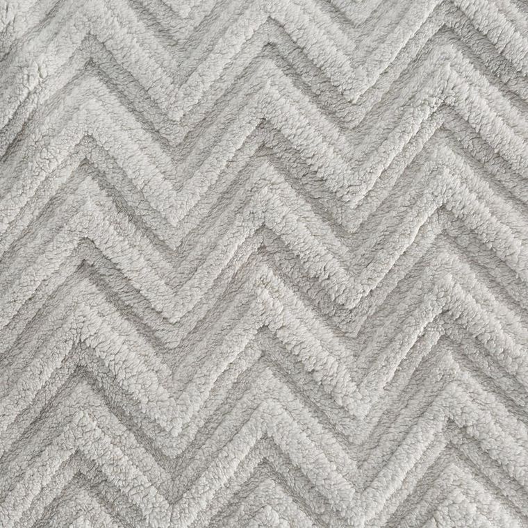 Eurofirany, koc d91 jodła, 170-210 cm, srebrny