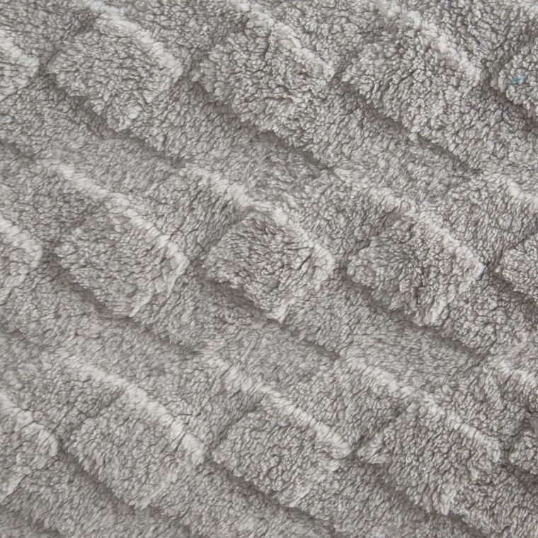 Eurofirany, koc d91, Nancy, 200-220 cm, srebrny