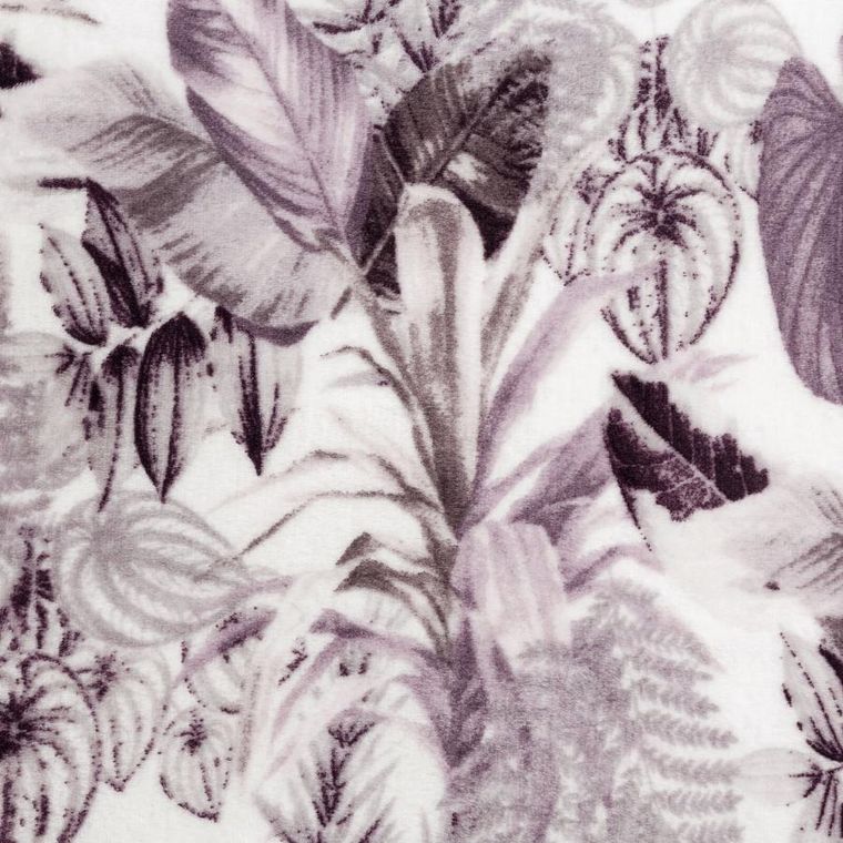 Eurofirany, koc Davos, 150-200 cm, fioletowy