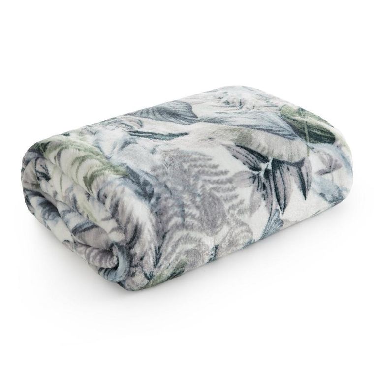 Eurofirany, koc Davos, 150-200 cm, zielony