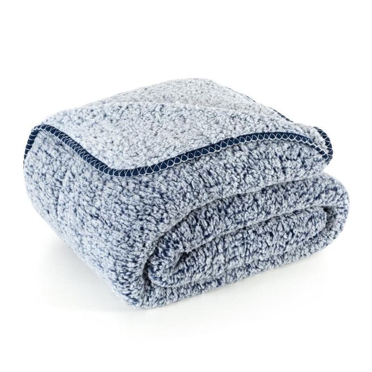 Eurofirany, koc koala, 170-210 cm, granatowy