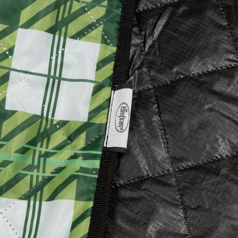 Eurofirany, koc piknik, 130-145 cm, zielony