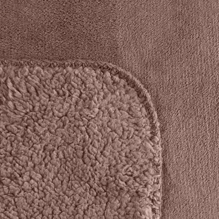 Eurofirany, koc, Tedy, 150-200 cm, jasnobrązowy