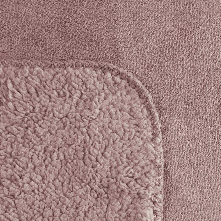 Eurofirany, koc Tedy, 150-200 cm, różowy