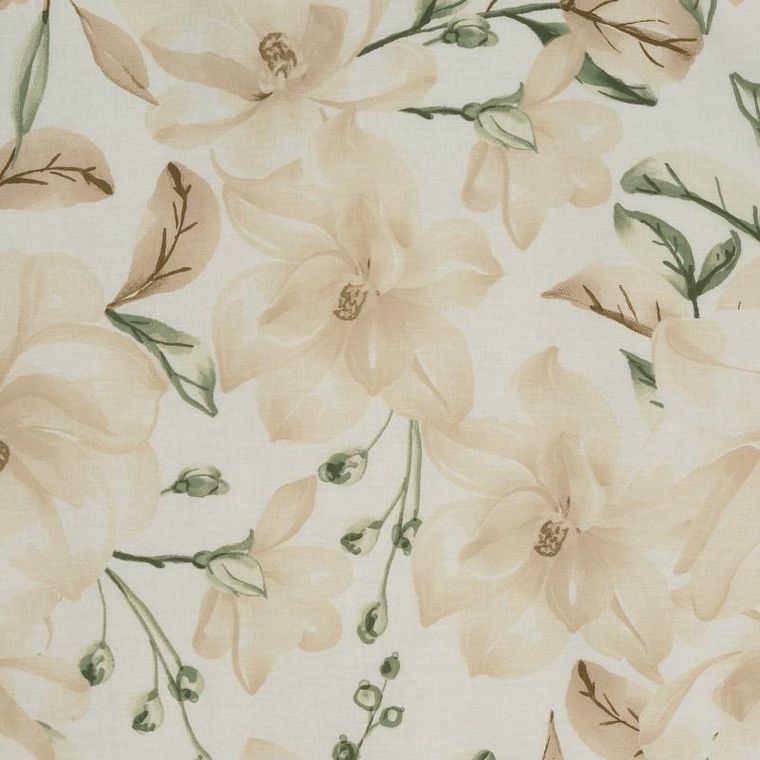 Eurofirany, komplet pościeli bawełnianej, Sonia, 160-200 cm, beżowy