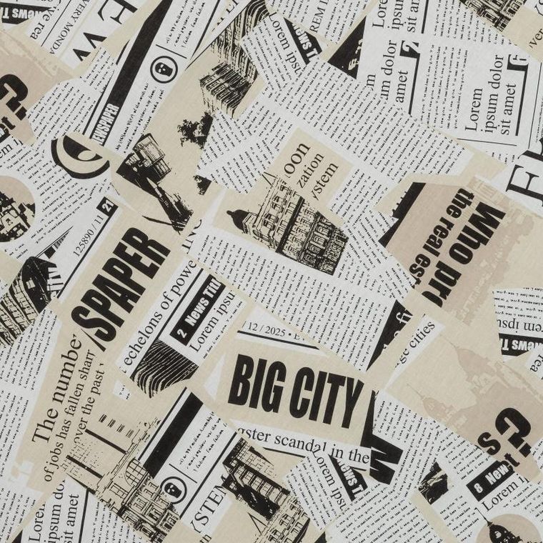 Eurofirany, komplet pościeli bawełnianej, Sonia, 220-200 cm, szary