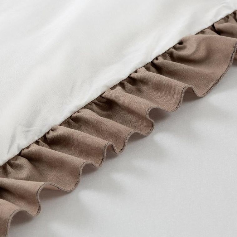 Eurofirany, komplet pościeli, Eliza, 160-200 cm, biały