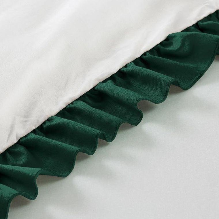 Eurofirany, komplet pościeli, Eliza, 160-200 cm, biały