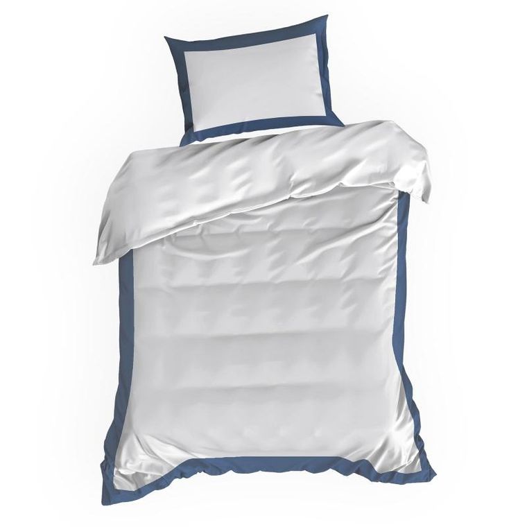 Eurofirany, komplet pościeli, Laura, 160-200 cm, biały