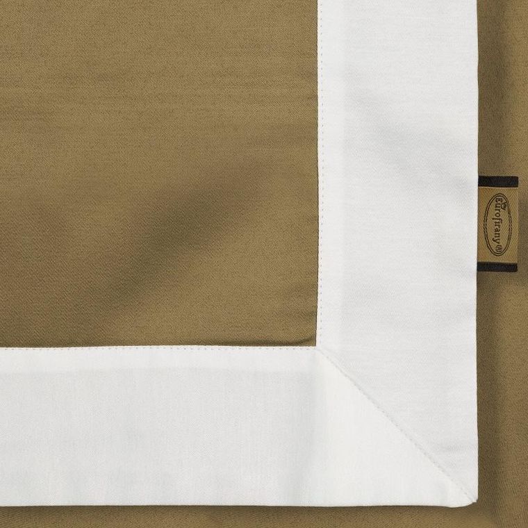 Eurofirany, komplet pościeli, Laura, 220-200 cm, złocisty