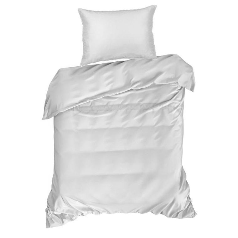 Eurofirany, komplet pościeli, Linda, 220-200 cm, biały