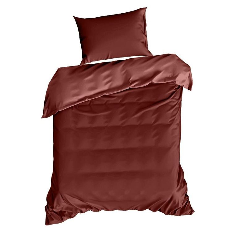 Eurofirany, komplet pościeli, Nova3, 140-200 cm, burgundowy
