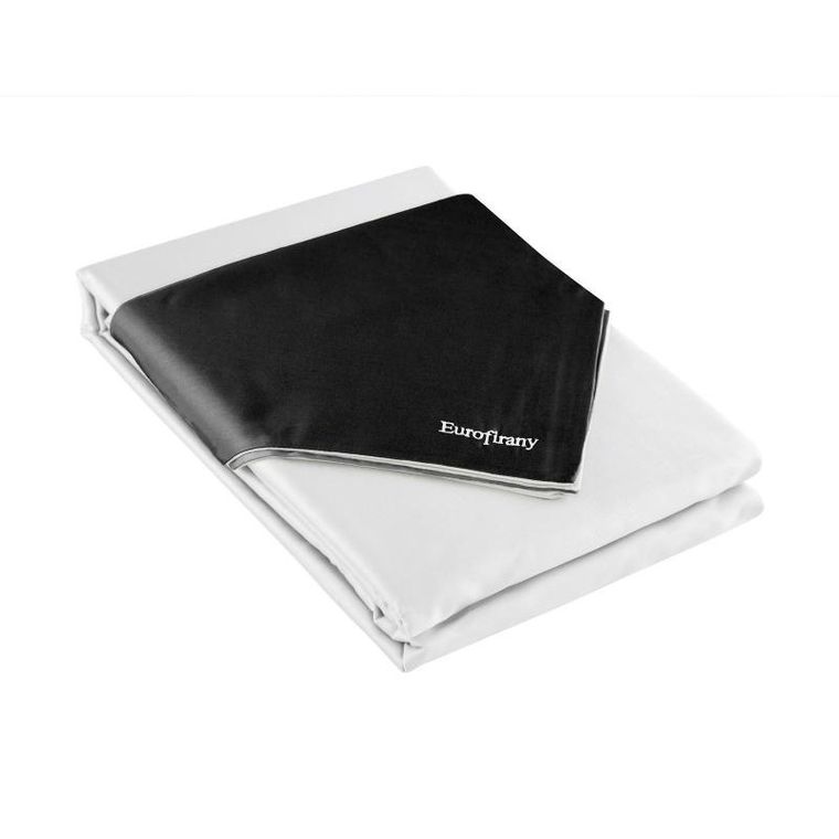 Eurofirany, komplet pościeli, Nova3, 220-200 cm, 2-70-80 cm, biały