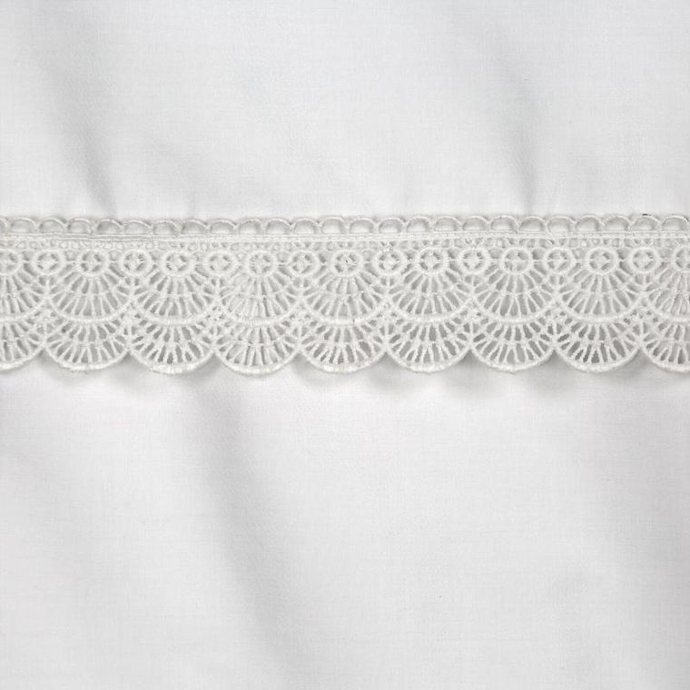 Eurofirany, komplet pościeli retro, 220-200 cm, biały