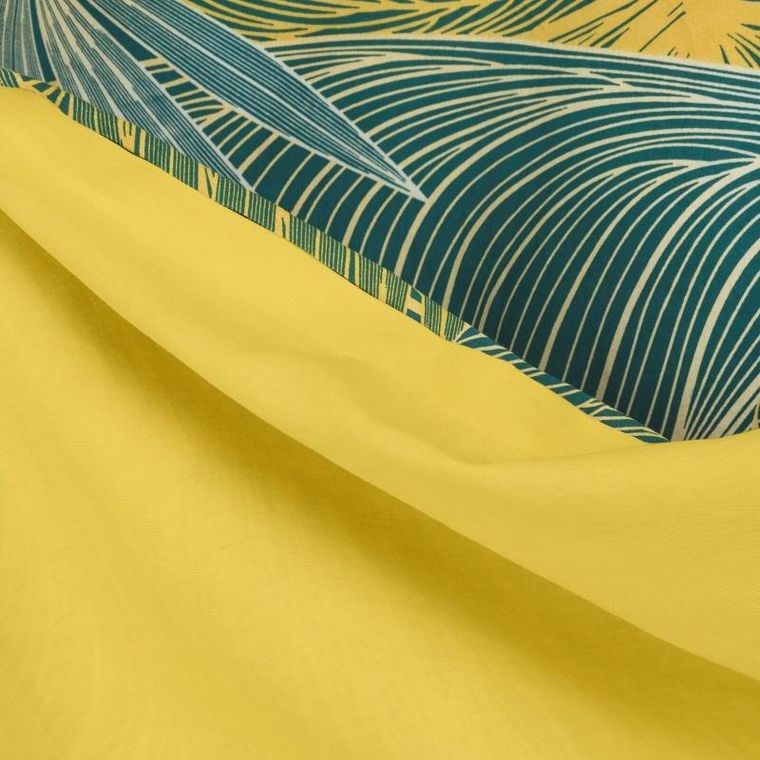 Eurofirany, komplet pościeli satynowej, Melania, zielony, 220-200 cm + 70-80 cm x2