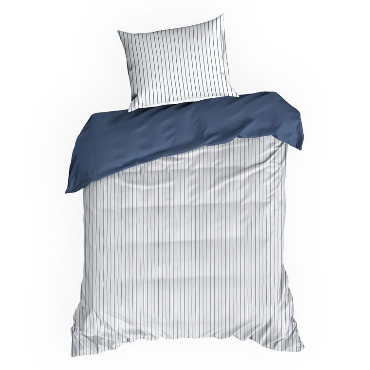 Eurofirany, komplet pościeli satynowej, Raya, 160-200 cm, biały