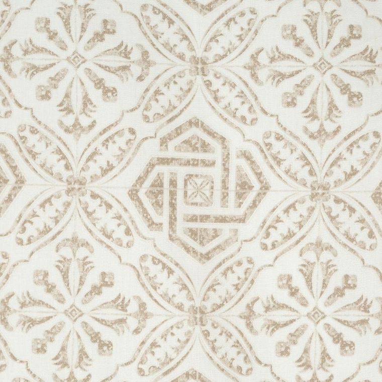 Eurofirany, komplet pościeli satynowej, Spring 100, 160-200 cm, ciemnobeżowy