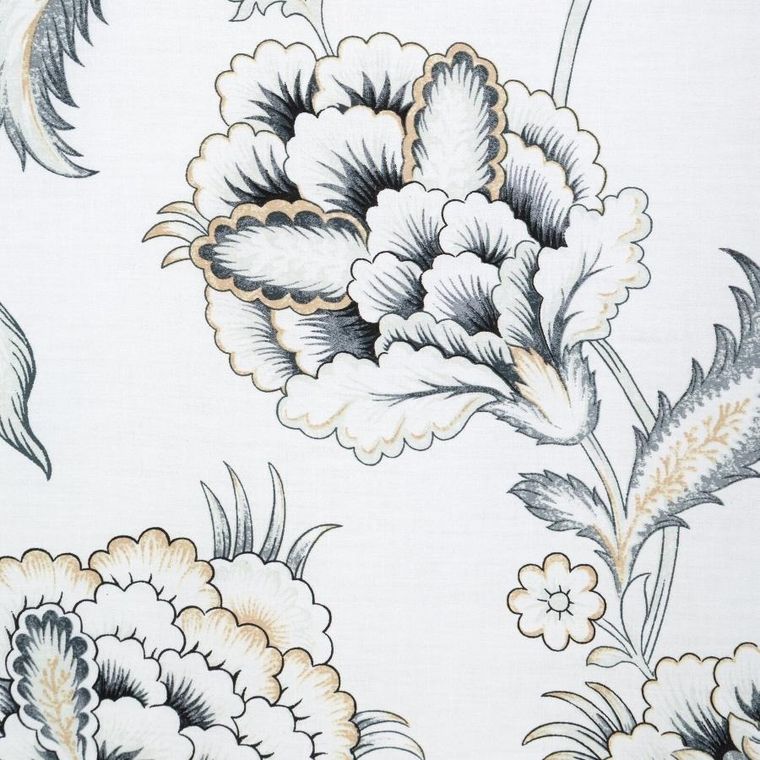 Eurofirany, komplet pościeli satynowej, spring, 140-200 cm, biały