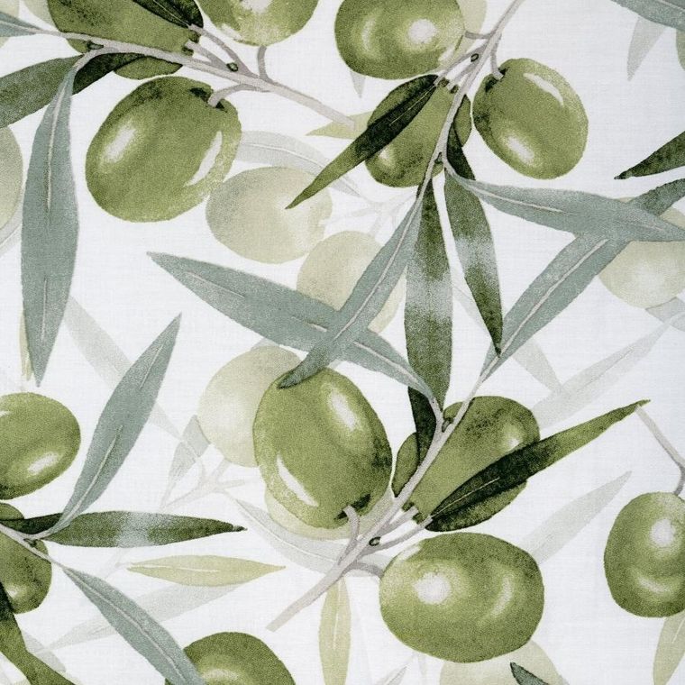 Eurofirany, komplet pościeli satynowej, spring, 140-200 cm, biały