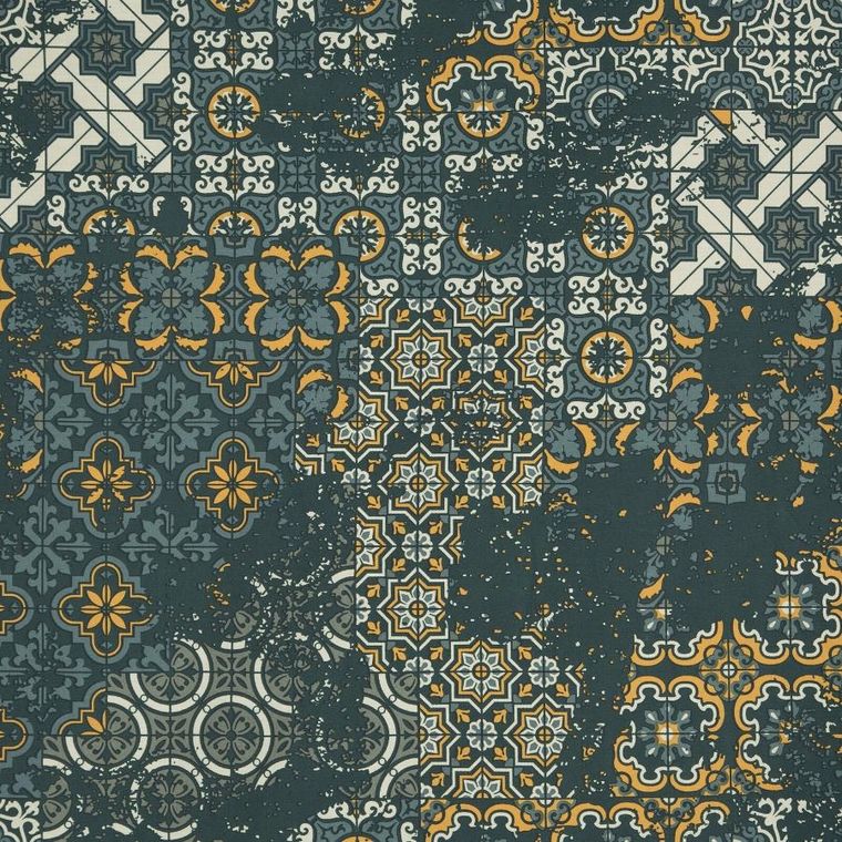 Eurofirany, komplet pościeli satynowej, Spring, 140-200 cm, ciemnozielony