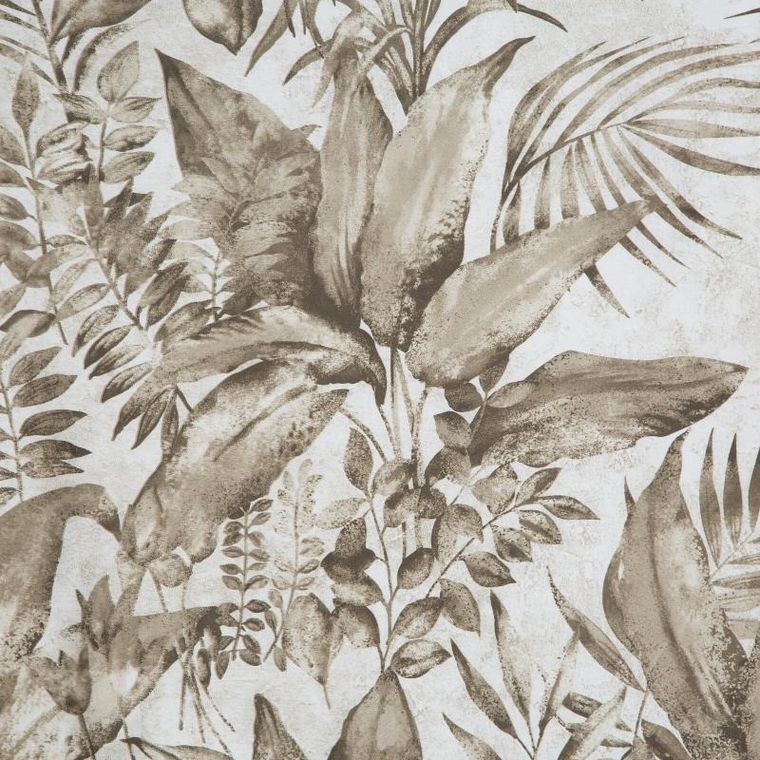 Eurofirany, komplet pościeli satynowej, Spring, 160-200 cm, ciemnobeżowy