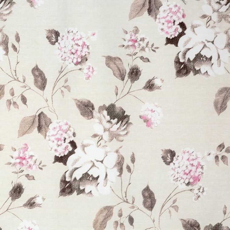 Eurofirany, komplet pościeli satynowej, Spring, 160-200 cm, jasnobrązowy