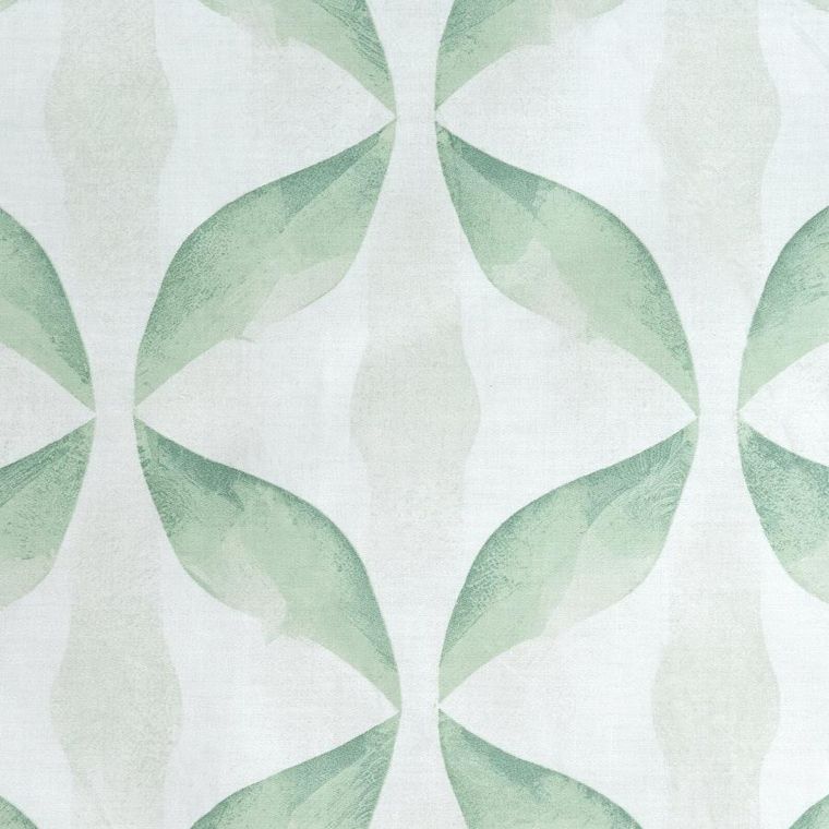 Eurofirany, komplet pościeli satynowej, spring, 160-200 cm, miętowy