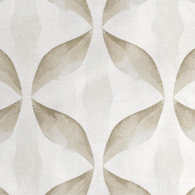 Eurofirany, komplet pościeli satynowej, spring, 220-200 cm, ciemnobeżowy